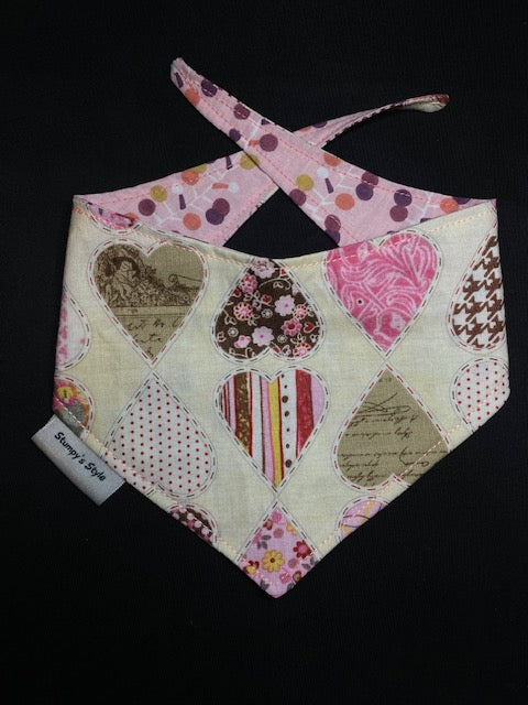 Patterned Hearts - XS