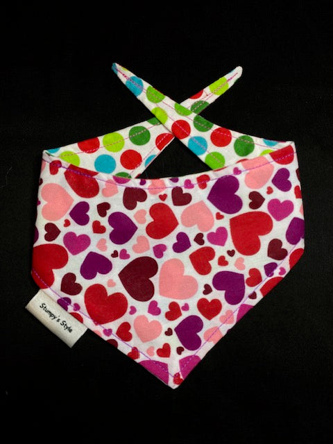 Colourful Hearts - XS