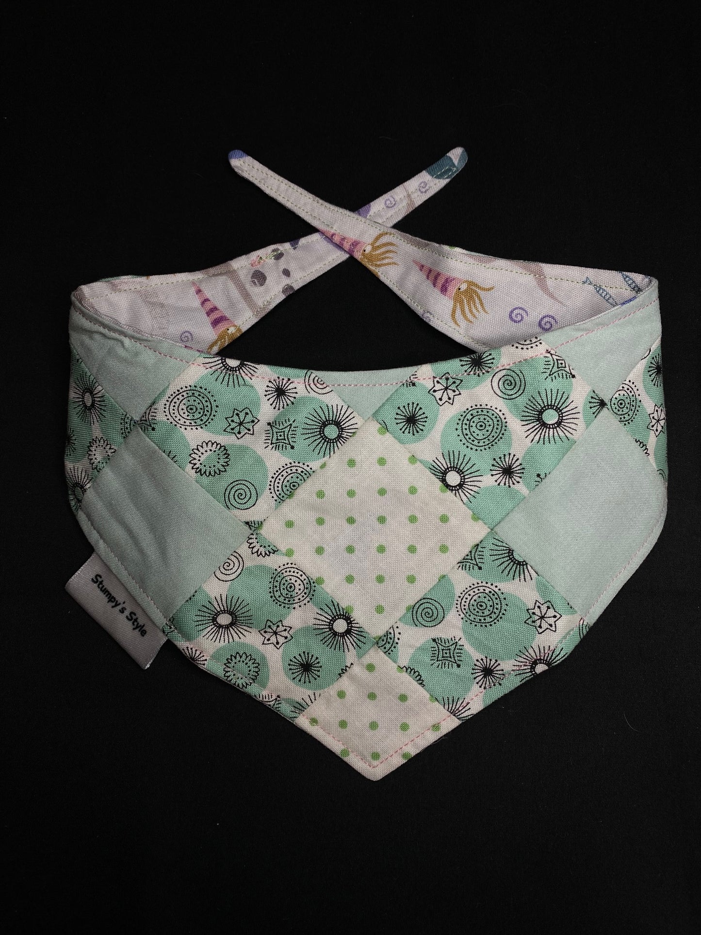 Mint Green Patchwork - XS