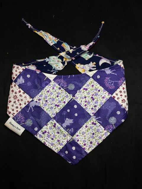 Purple Fairies Patchwork - M