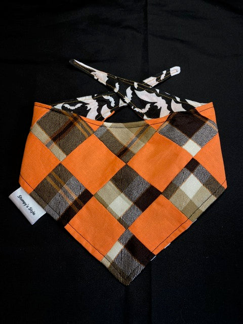Orange Patchwork - S