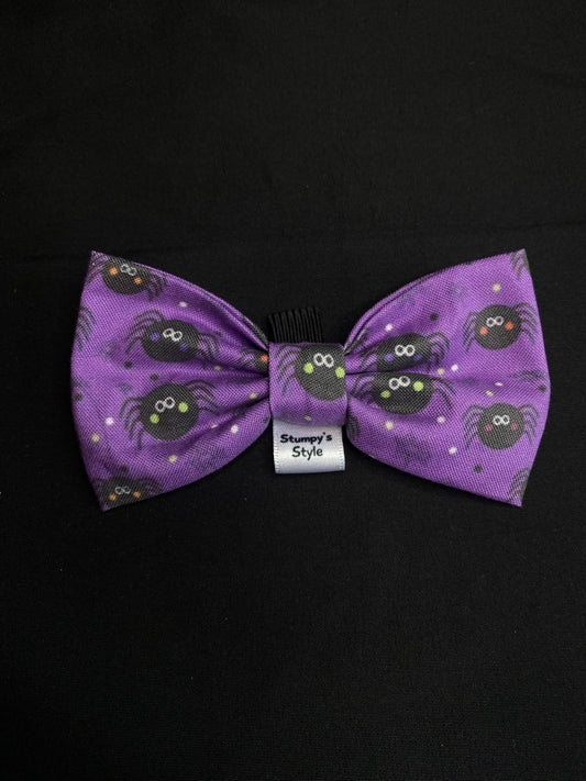 Purple Spider Bow