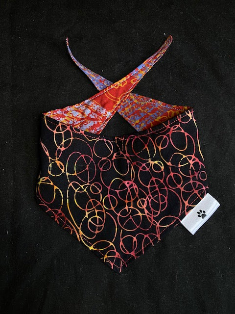 Red & Yellow Swirls  - XS