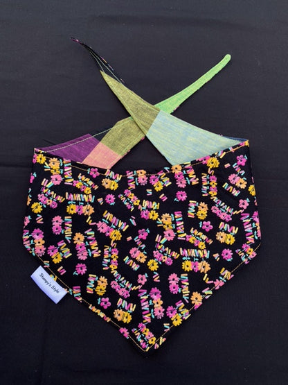 Pink & Yellow Flowers - M